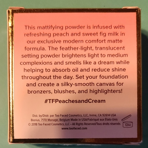 TOO FACED...PERFECT PEACH - Picture 4 of 4